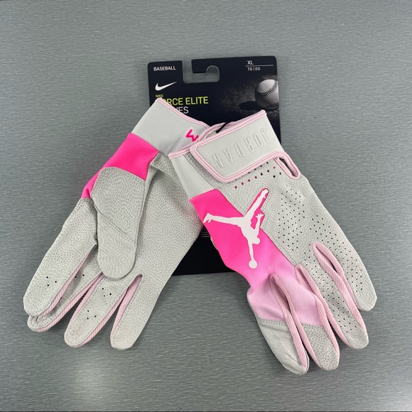 Nike Accessories Nike Jordan Force Elite Batting Gloves Pink Mom